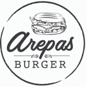 Logo Arepas Burguer curvas